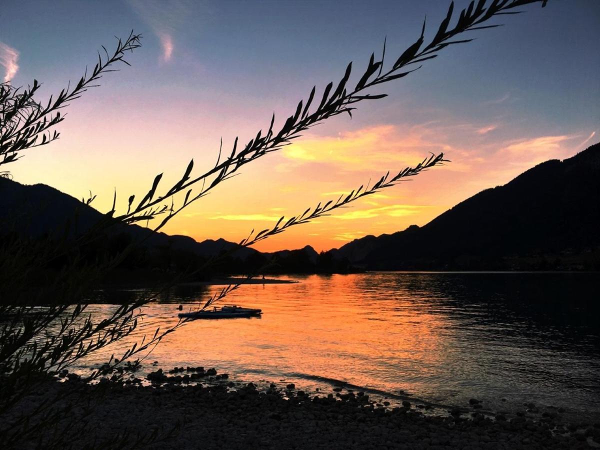 Apartment Sunset Am Wolfgangsee Strobl Bagian luar foto