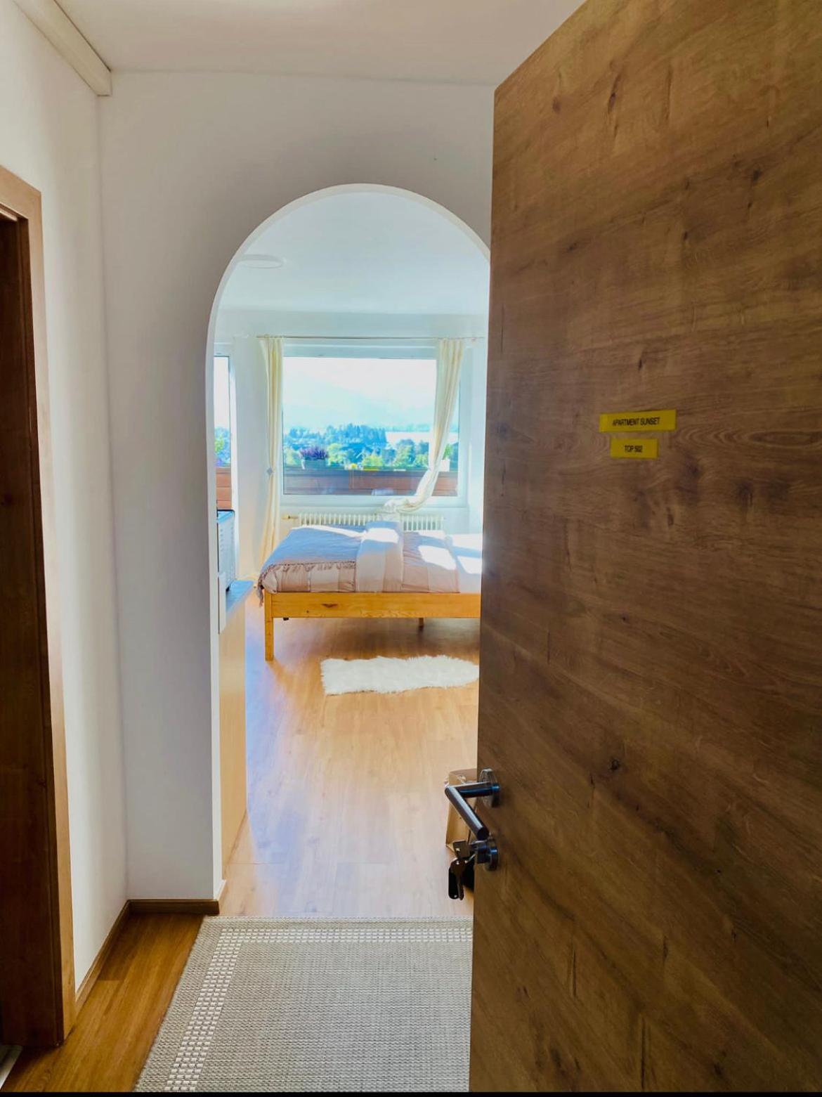 Apartment Sunset Am Wolfgangsee Strobl Bagian luar foto